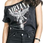 camisetas nirvana mujer